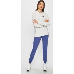 Nike Sportswear - Bluza. Szare bluzy damskie marki Nike Sportswear, s, z bawełny, bez kaptura. Za 169,90 zł.
