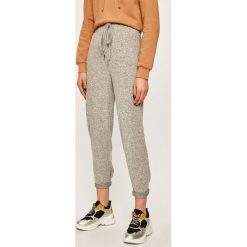 Answear - Spodnie. Szare spodnie damskie ANSWEAR, s, z elastanu. W wyprzedaży za 79,90 zł.