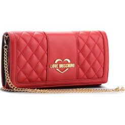 Torebka LOVE MOSCHINO - JC5503PP16LA0500 Rosso. Czerwone torebki klasyczne damskie marki Love Moschino, ze skóry ekologicznej. Za 569,00 zł.