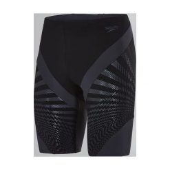 Kąpielówki męskie: Speedo Kąpielówki męskie Chevron Splice Jammer Black/Grey r. 34 (8113499023)
