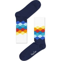Happy Socks - Skarpetki Faded Diamond. Skarpetki damskie Happy Socks. W wyprzedaży za 19,90 zł.