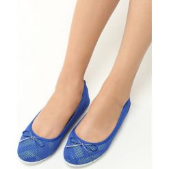 Granatowe Baleriny Find a Love. Niebieskie baleriny damskie Multu, bez wzorów, bez obcasa. Za 29,99 zł.