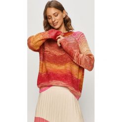 Noisy May - Sweter. Żółte swetry damskie Noisy May, s, bez wzorów, z dzianiny, z długim rękawem, długie, bez kaptura. Za 169,90 zł.