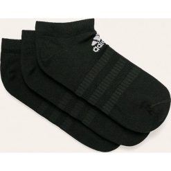 Adidas Performance - Skarpetki (3-pack). Czarne skarpetki damskie adidas Performance, bez wzorów, z elastanu. Za 39,90 zł.