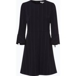 Apriori - Sukienka damska – Coordinates, niebieski. Niebieskie sukienki z falbanami marki Apriori, w prążki, z włókna. Za 399,95 zł.