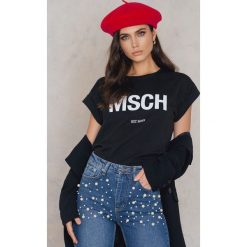 T-shirty damskie: MSCH Copenhagen T-shirt Alva MSCH – Black