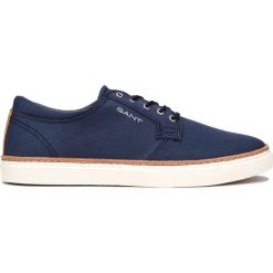 Gant Prepville Tenisówki Niebieski. Niebieskie trampki męskie GANT, bez wzorów, z materiału, bez zapięcia. Za 393,95 zł.