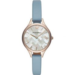 Emporio Armani Zegarek blau. Niebieskie, analogowe zegarki damskie Emporio Armani. Za 949,00 zł.