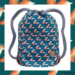 FOXES & BROWN dwustronny plecak SACK IT!. Brązowe plecaki męskie marki GEOLOGIC, z materiału, sportowe. Za 165,00 zł.