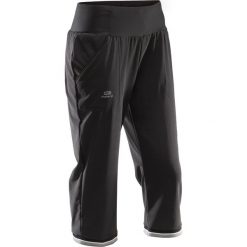 Spodenki do biegania RUN DRY damskie. Czarne spodenki sportowe damskie KALENJI, xl, bez wzorów, z elastanu, do biegania. Za 49,99 zł.