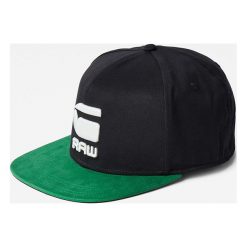 G-Star Raw - Czapka. Czapki męskie G-Star RAW, bez wzorów, z elastanu, retro. W wyprzedaży za 139,90 zł.