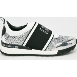 Love Moschino - Buty. Czarne buty sportowe damskie marki Love Moschino, z gumy. W wyprzedaży za 639,90 zł.