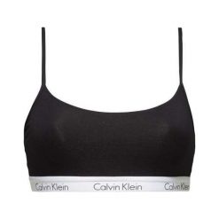 Calvin Klein Sportowy biustonosz Bralette QF1536E-001 (rozmiar M). Czarne biustonosze sportowe damskie Calvin Klein, m, bez wzorów. W wyprzedaży za 102,00 zł.