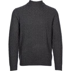 Sweter w kolorze antracytowym. Szare swetry męskie Marvelis, s, bez wzorów, z wełny, z golfem, bez kaptura. W wyprzedaży za 79,95 zł.