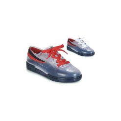 Buty Melissa SNEAKER + FILA. Niebieskie trampki i tenisówki damskie Melissa, bez wzorów, bez zapięcia. Za 328,30 zł.