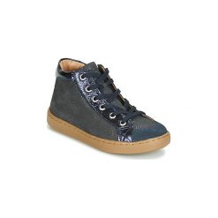 Buty Dziecko Shoo Pom PLAY LACE ZIP. Niebieskie trampki dziewczęce Shoo Pom, bez wzorów, bez zapięcia. Za 303,20 zł.