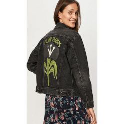 Levi's - Kurtka jeansowa. Szare kurtki damskie Levi's®, s, bez wzorów, z bawełny, krótkie, bez kaptura. Za 579,90 zł.