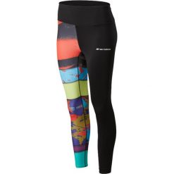 NEW BALANCE > WP01517BM. Legginsy sportowe damskie New Balance, m, bez wzorów, z elastanu, z podwyższonym stanem. Za 269,99 zł.
