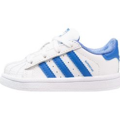Adidas Originals SUPERSTAR Tenisówki i Trampki footwear white/blue/collegiate royal. Białe tenisówki męskie adidas Originals, z materiału. Za 279,00 zł.