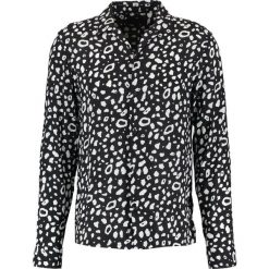 Koszule męskie na spinki: AllSaints PANTHER Koszula black/chalk white