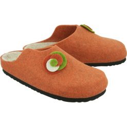 DR BRINKMANN 320500-62 orange, kapcie damskie. Pomarańczowe kapcie damskie Dr. Brinkmann. Za 149,90 zł.