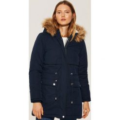 Parka - Granatowy. Niebieskie parki damskie House, l. Za 229,99 zł.