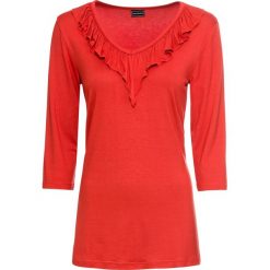 Shirt bonprix czerwony. Koszulki damskie bonprix. Za 54,99 zł.