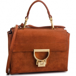 Torebka COCCINELLE - DD6 Arlettis Suede E1 DD6 55 B7 01 Mars Dust P07. Brązowe torebki klasyczne damskie marki Coccinelle, ze skóry, duże. Za 1149,90 zł.