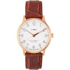 Timex WATERBURY Zegarek brown. Brązowe, analogowe zegarki męskie Timex. Za 459,00 zł.