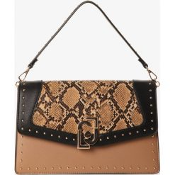 Liu Jo Collection - Torebka damska, beżowy. Brązowe torebki klasyczne damskie Liu Jo Collection, bez wzorów, ze skóry, glamour, bez dodatków. Za 499,95 zł.