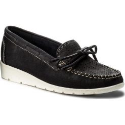 Półbuty LASOCKI COMFORT WI05-5483-01P. Niebieskie półbuty damskie Lasocki Comfort, bez wzorów, ze skóry, bez obcasa, bez zapięcia. W wyprzedaży za 89,99 zł.