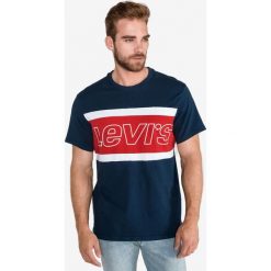 Levi's Colorblock Koszulka Niebieski. Niebieskie podkoszulki męskie Levi's®, s, bez wzorów, z bawełny, bez kołnierzyka, krótkie. Za 154,95 zł.