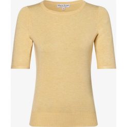 Marie Lund - Sweter damski, żółty. Żółte swetry damskie Marie Lund, m, bez wzorów, z krótkim rękawem, krótkie, bez kaptura. Za 129,95 zł.