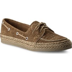 Espadryle MACIEJKA - 03480-10/00-5 Beż Ciemny. Pomarańczowe espadryle damskie Maciejka, ze skóry. W wyprzedaży za 189,00 zł.