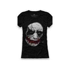 Koszulka UNDERWORLD Ring spun cotton Jocker. Czarne koszulki damskie Underworld, s, z nadrukiem, z bawełny, bez kołnierzyka. Za 69,99 zł.