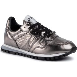 Sneakersy LIU JO - Wonder BXX049 T0011 00572 Pewter 00572. Szare półbuty damskie Liu Jo, z tworzywa sztucznego. W wyprzedaży za 329,00 zł.