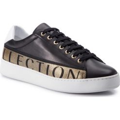 Sneakersy VERSACE COLLECTION - V900745 VM00470 VA90H Nero/Bianco/Nero/Oro. Czarne sneakersy męskie Versace Collection, bez zapięcia. W wyprzedaży za 889,00 zł.
