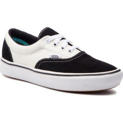 Tenisówki VANS - Comfycush Era VN0A3WM9N8K1 (Suede/Canvas) Black/Mars. Czarne półbuty damskie Vans, bez wzorów, ze skóry, bez zapięcia. W wyprzedaży za 229,00 zł.