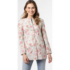 Betty Barclay - Blezer damski z dodatkiem lnu, beżowy. Brązowe bolerka i narzutki damskie Betty Barclay, z haftami, z wiskozy, bez rękawów. Za 799,95 zł.