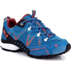 Buty "Trail" w kolorze niebieskim do biegania. Niebieskie buty sportowe męskie marki Kimberfeel, z gumy, do biegania. W wyprzedaży za 301,95 zł.