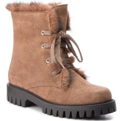 Trapery POLLINI - SA21213H06TG120A W.Ankle Boot. Brązowe buty zimowe damskie Pollini, ze skóry. W wyprzedaży za 1489,00 zł.