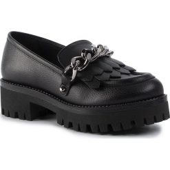 Oxfordy POLLINI - SA10325G08TS0000 Nero. Czarne półbuty damskie Pollini, bez obcasa, na obcasie, bez zapięcia. Za 1019,00 zł.