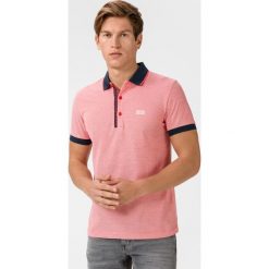 BOSS Paule 4 Polo Koszulka Czerwony Beżowy. Czerwone podkoszulki męskie Boss, xl, bez wzorów, z bawełny, polo, bez rękawów. Za 440,95 zł.