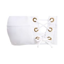 Stroje dwuczęściowe damskie: Melissa Odabash JORDAN Góra od bikini white