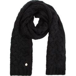 Szal GUESS - AW7878 WOL03 BLA. Czarne szaliki damskie Guess, z aplikacjami, z materiału. Za 259,00 zł.