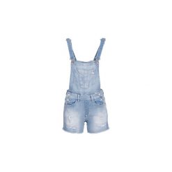 Kombinezony Freeman T.Porter Karine Short SDM. Niebieskie kombinezony damskie Freeman T. Porter, s, bez wzorów, bez kołnierzyka, bez rękawów. Za 343,20 zł.