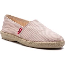 Espadryle LEVI'S - 227826-1860-81 Light Pink. Różowe espadryle damskie marki Levi's®, na co dzień, bez wzorów, z tworzywa sztucznego, bez obcasa, na płaskiej podeszwie, bez zapięcia. Za 159,00 zł.