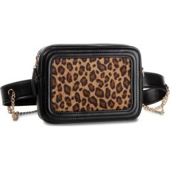 Saszetka nerka SILVIAN HEACH - Waist Bag Sh Leo RCA19022BO Black/Leopard. Czarne nerki damskie z materiału, młodzieżowe. W wyprzedaży za 199,00 zł.