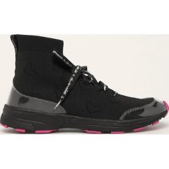 Desigual - Buty. Czarne buty sportowe damskie Desigual, bez wzorów, z gumy, sportowe. W wyprzedaży za 239,90 zł.