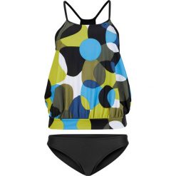 Tankini (2 części) bonprix zielony. Zielone stroje kąpielowe damskie bonprix, bez wzorów. Za 89,99 zł.